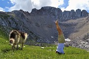 59 Bello rivedere le pareti nord dell'Arera in elevazione yoga